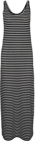 Vero Moda Dámske šaty VMNANNA 10233347 Black SNOW WHITE S