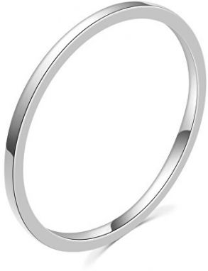MOISS Minimalistický strieborný prsteň R0002020 47 mm