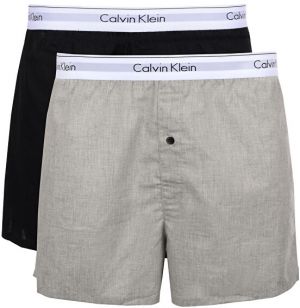 Calvin Klein 2 PACK - pánske trenírky NB1396A-BHY L