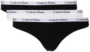 Calvin Klein 3 PACK - dámska tangá QD3587E-WZB M