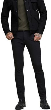 Jack&Jones Pánske džínsy JJIGLENN Slim Fit 12152346 Black Denim 33/32