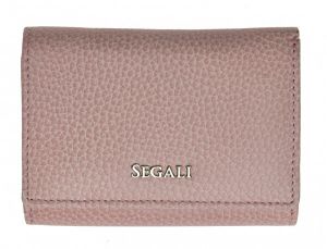 SEGALI Dámska kožená peňaženka 7106 B baby pink