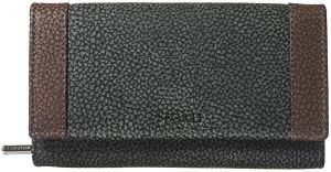 SEGALI Dámska kožená peňaženka 61288 WO black/brown
