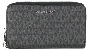 Michael Kors Dámska peňaženka Jet Set 35F8STVW9B-001 Black