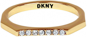 DKNY Štýlový oktogónový prsteň Charakter 5548758 52 mm