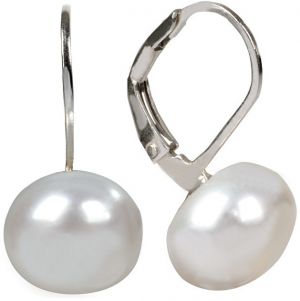 JwL Luxury Pearls Strieborné náušnice s pravou perlou JL0022