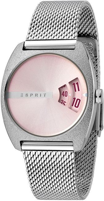 Esprit Disc Pink Silver Mesh ES1L036M0055