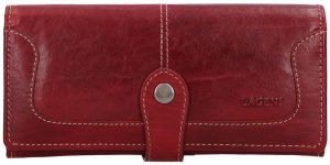 Lagen Dámska kožená peňaženka 7545/T Red