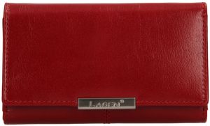 Lagen Dámska kožená peňaženka blc/4775 Red