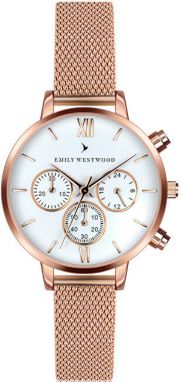 Emily Westwood Baalijin Rose Gold Mesh ECN-3214