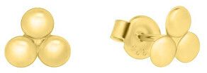 Brilio Minimalistické náušnice zo žltého zlata GOLD015_AU_Y