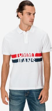 Block Stripe Polo tričko Tommy Jeans 
