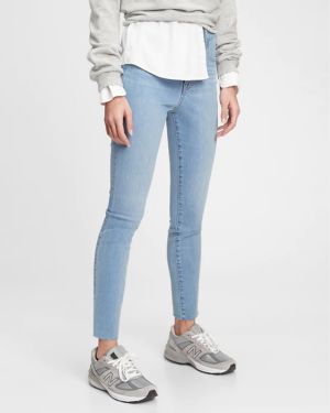 The Gen Good High Rise True Skinny Jeans GAP 