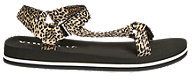 Hnedé sandále so zvieracím vzorom Vero Moda