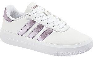 Biele tenisky Adidas Court Platform