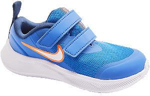 Modré detské tenisky na suchý zips Nike Star Runner 3