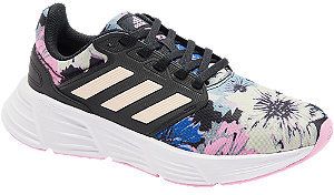 Čierno-ružové tenisky Adidas Galaxy 6