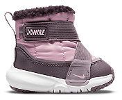 Fialové detské snehule na suchý zips Nike Flex Advance Boots