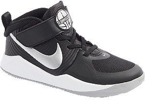 Čierne tenisky na suchý zips Nike Team Hustle Quick