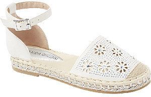 Biele espadrilky Claudia Ghizzani