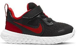 Čierne detské tenisky na suchý zips Nike Revolution 5