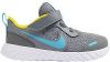 Sivé detské tenisky na suchý zips Nike Revolution 5 galéria