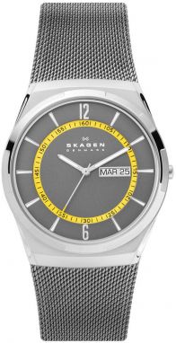 Hodinky Skagen SKW6789 pánske, strieborná farba