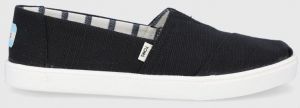 Espadrilky Toms čierna farba