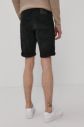 Rifľové krátke nohavice Jack & Jones pánske, čierna farba galéria