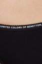Nohavičky United Colors of Benetton čierna farba galéria