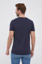 Bavlnené tričko Gant tmavomodrá farba, jednofarebné galéria