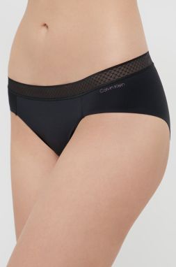 Nohavičky Calvin Klein Underwear čierna farba