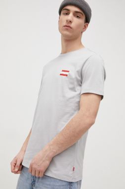 Bavlnené tričko Levi's s potlačou galéria