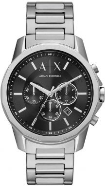 Hodinky Armani Exchange pánske, strieborná farba