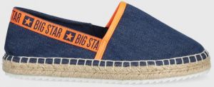 Espadrilky Big Star tmavomodrá farba,