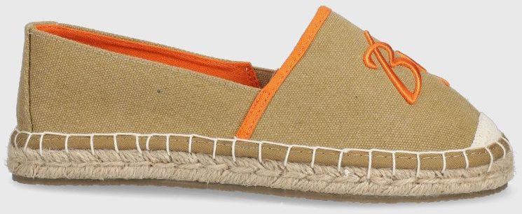 Espadrilky Big Star béžová farba,