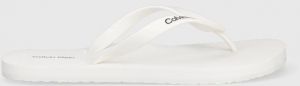 Žabky Calvin Klein pánske, biela farba