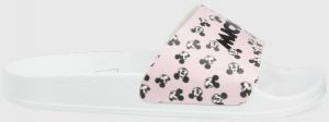 Šľapky MOA Concept Slippers Disney dámske, biela farba, galéria