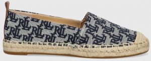 Espadrilky Lauren Ralph Lauren Cameryn Ii tmavomodrá farba,