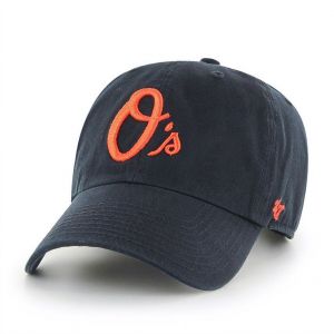 Čiapka 47brand Baltimore Orioles čierna farba, s nášivkou