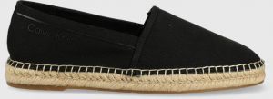 Espadrilky Calvin Klein čierna farba