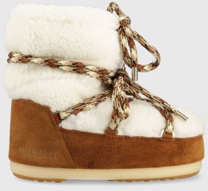 Snehule Moon Boot Light Low Shearling hnedá farba