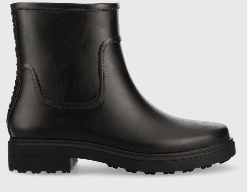 Gumáky Calvin Klein Rain Boot dámske, čierna farba