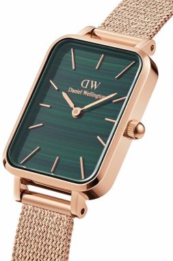 Hodinky Daniel Wellington Quadro Pressed dámske, ružová farba