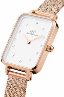 Hodinky Daniel Wellington Quadro 20x26 dámske, ružová farba