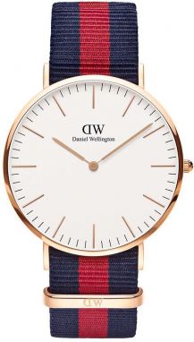 Hodinky Daniel Wellington Classic 40 Oxford pánske, ružová farba