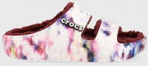 Šľapky Crocs Classic Cozzzy Tie Dye Sandal 208118
