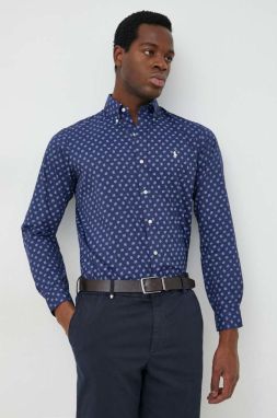 Košeľa Polo Ralph Lauren pánska, regular, s golierom button-down