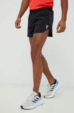 Bežecké šortky adidas Performance Own the Run pánske, čierna farba