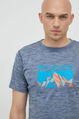 Športové tričko Columbia Zero Rules s potlačou